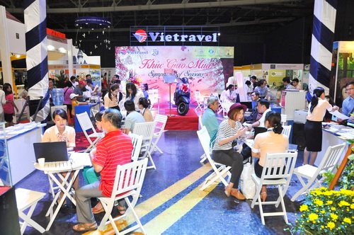 Vietravel tại ITE HCMC 2015 thu hút rất đông người quan tâm